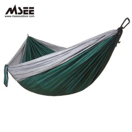 Wholesale Outdoor Jungle Parachute Children's Double Camping Hammock