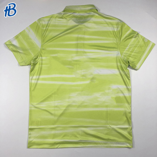 custom yellow tennis polo work men shirts