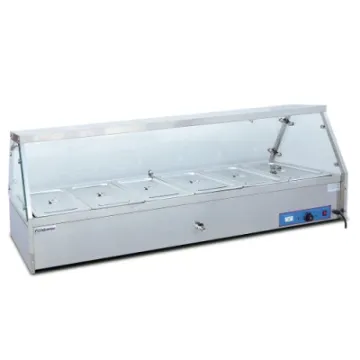 Electric Stainless Steel Commercial Kitchen Equipment Food Container Bain Marie