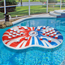 Pulseira de pong inflável piscina flutuante mesa de pong flutuante
