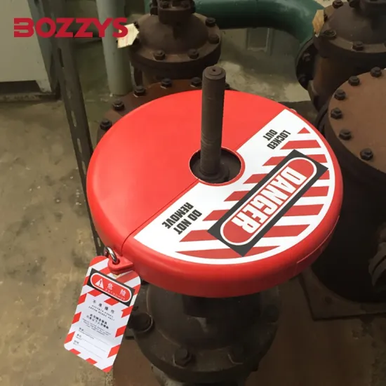 BOZZYS Industrial Safety Rotating Gate Valve Lockout