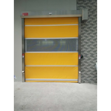 Rolling Up Fabric Rapid Door