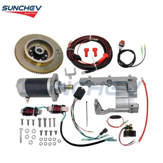 SUNCHEV Electric Starter Kit 6H4 For Yamaha 40-50hp(2 Stroke)