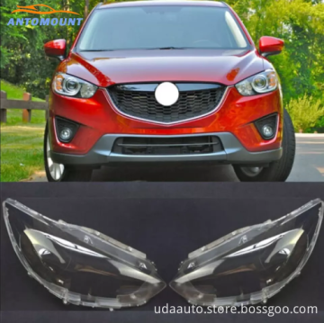 PC Transparent Headlight Lens Cover for Mazda CX-5 2015