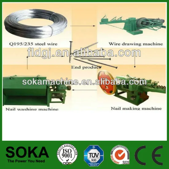 Z94-5.5C Low price automatic steel wire nail making machine