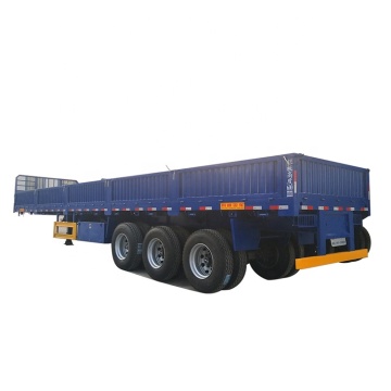 New Arrival 13m Heavy Truck 40 Ton 3 Axle Cargo Semi Trailer