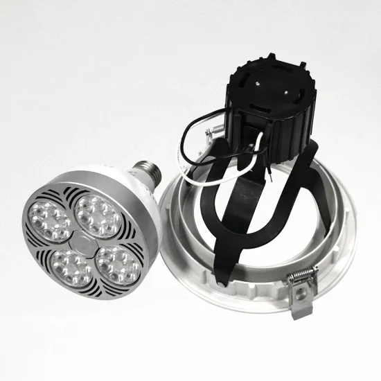 2022 P30 Large Swing LED Embedded Downlight Lamp Holder Guide Rail Spotlight