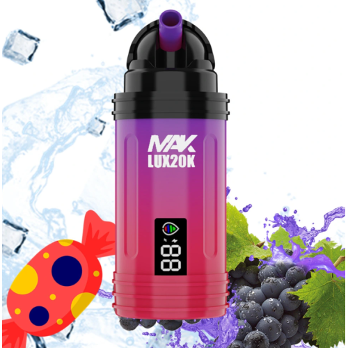 Mak Lux 20k Puffes avec écran d&#39;affichage Eu Mesh Coil E Cigarette