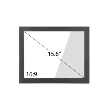 Panel de pantalla táctil de 15.6 pulgadas con vidrio