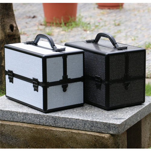 KONCAI W259 Makeup Brush Set Suitcases Storage Box
