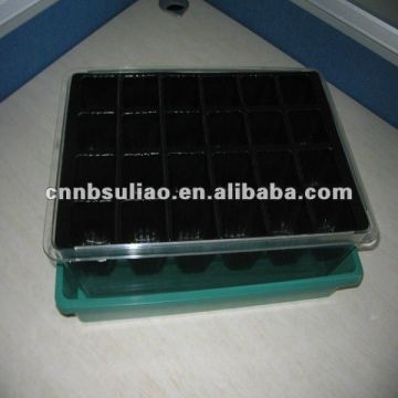 plastic seedling pots tray