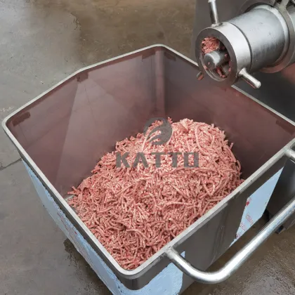 Automated Meat Grinders: Processing Fresh and Frozen Meat in Industry