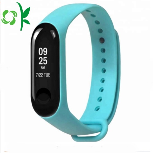 Silicone Band Sport Watch Premium Design Logo Red Silicone Smart Watch Strap Manufactory