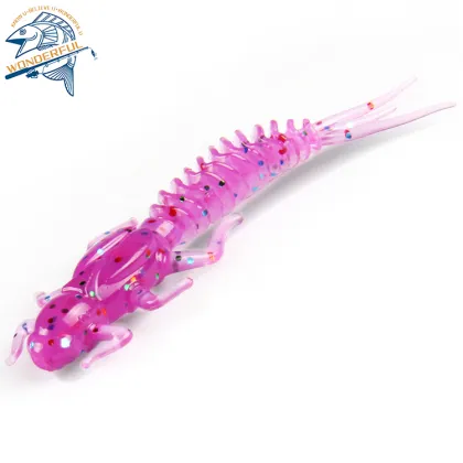 Topmouth Culter Soft Bait - Bear King Lure 6cm 1.25g 10 Pieces for Sea & Freshwater Fishing