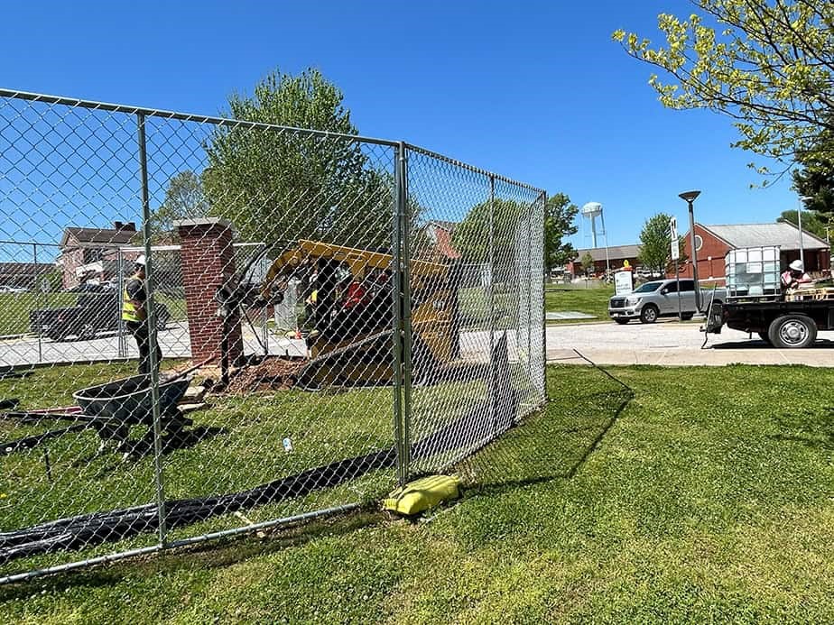 temporary fence0