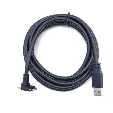 Cable USB industrial de montaje de panel A a C