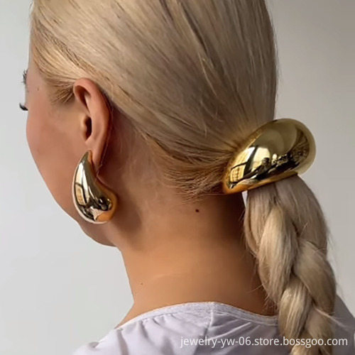 Luoyan Fashionable Rubber Band Hair Ties and Barrettes: Stylish Hair Accessories for Women