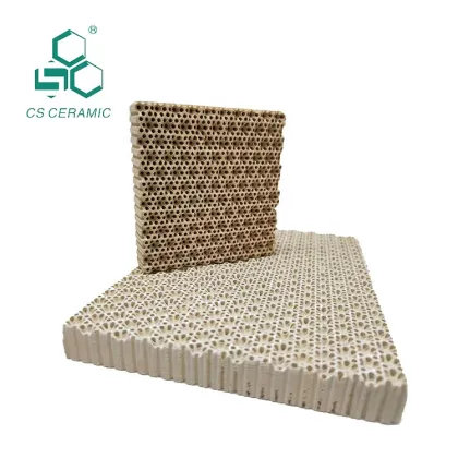 ceramic grater plate unglazed ceramic plate  infrared honeycomb ceramic plate