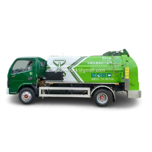 5 CBM garbage compactor garbage collection sanitation trucks