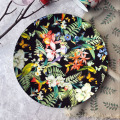 Painted Kitchen Ceramic Plate