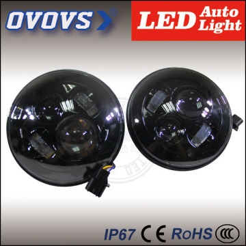 OVOVS wholesale high lumen high low beam 12v 7 inch 40w led headlamp for wrangler