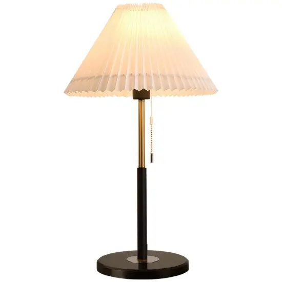 INSHINE Black Strip Retro Table Lamp