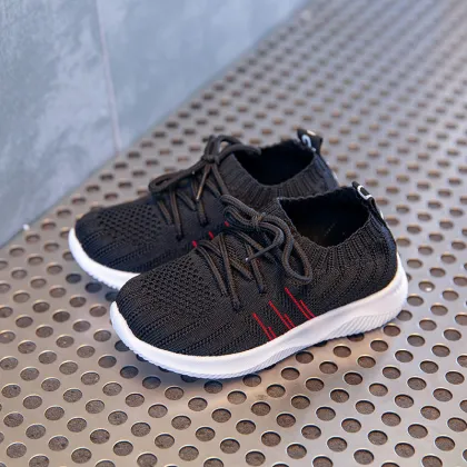 Fashion Breathable Non-Slip Light Kid's Running Sport Shoes
