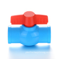 Thailand Standard PVC Water Ball Valve in 1/2 to 4 Inches: Blue and Red Options