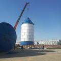 Hzs25E beton Batching Plant Cement Silo