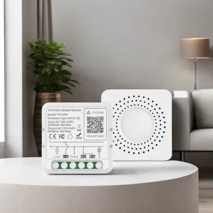 2024 Smart WiFi Switch: Voice Controlled with Google Alexa & HomeKit Compatibility for Smart Home Devices