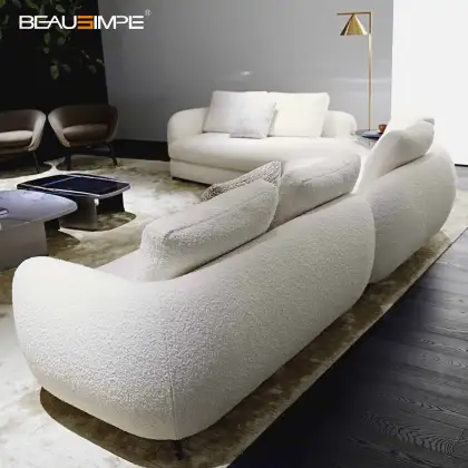 SAINT-GERMAIN Curved Convertible Sofa Modular Luxury