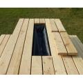 Garden Cooler Wooden Picnic Table Patio Dining Table