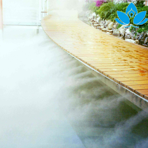 Иншооти DEWY дар парки Плам ва Фонтанҳои об