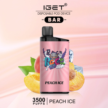 Iget Bar 3500 Puffs Vape descartável vape