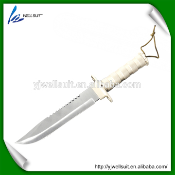 yangjiang outdoor knife with leather sheath