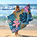 quick dry beach towel with print design