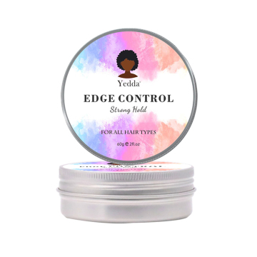 Water-Based Strong Hold Private Label Organic Edge Control for 4C Black Hair