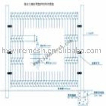 Expressway Wire Mesh Fence