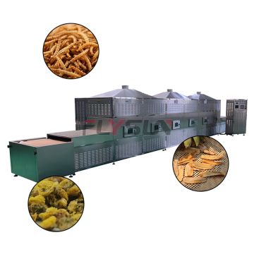 Professional Automatic Continuous Maggots Edamame Seaweed Stevia Hop Alfalfa Drying Machine