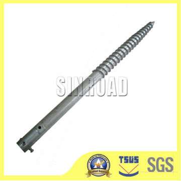 screw pipe fitting for solar systems ground screw