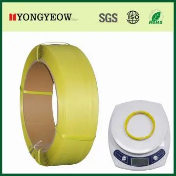 13mm yellow polypropylene strapping tape