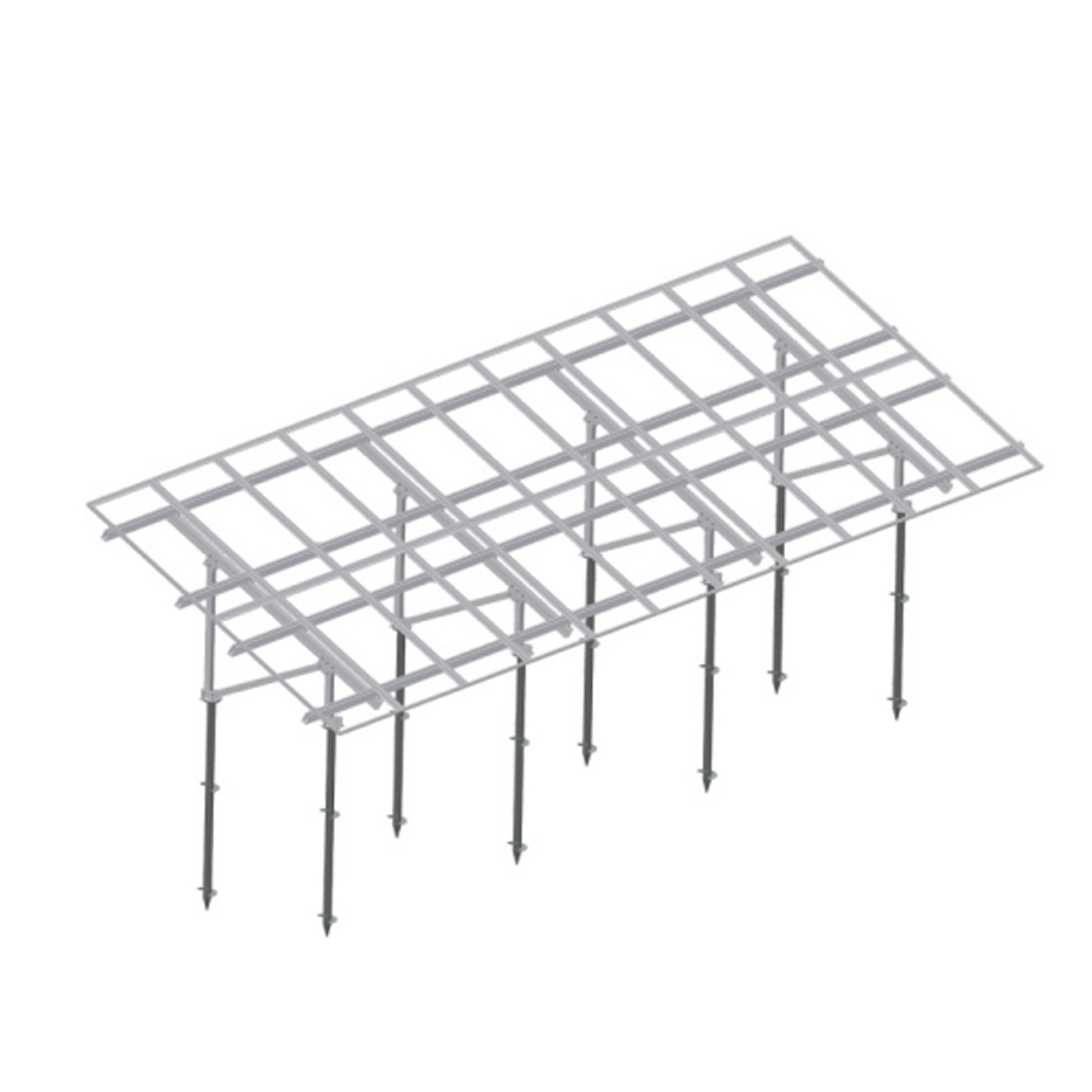 Steel galvanized PV solar mounting system