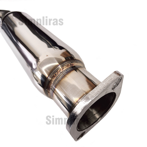 Edelstahlachse-Rückenschalldrüse-Auspuff für Subaru WRX & STI 15-21 mit Ventil und Controller