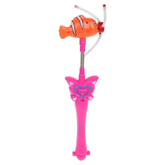 1PC New Flash Light Wind Spinner Glitter Glow Windmill Luminous Music Toys Children Wheel Butterfly Magic Stick Gifts