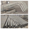 street light double arm pole