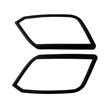 New Black Front Lamp Cover for VW Amarok 2009-2019 Headlights