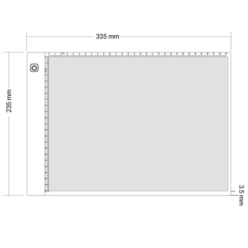 Surion LED Thracing Animation LED Drawing Pad