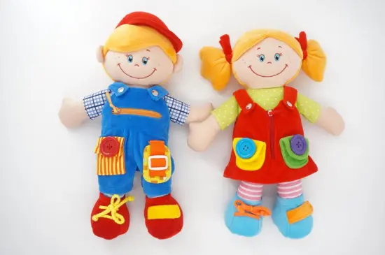 Baby Plush Doll Boy and Girl
