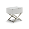 E1 gred MDF Mini Meja Bedside White