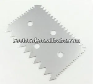 stainless steel Scrapers and cutter with teeth